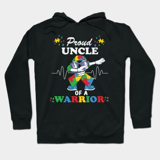Proud Uncle of Warrior Autism Awareness Gift for Birthday, Mother's Day, Thanksgiving, Christmas Hoodie